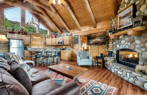 Gatlinburg - Pigeon Forge Casa | ¡Un poco de R&R muy necesario en Smokies!