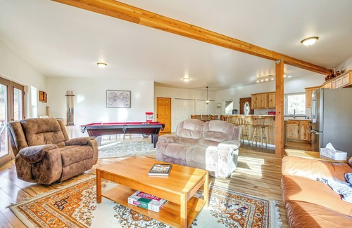 Butte Casa | Panoramic Mtn Views: 5-Acre Escape in Palmer!
