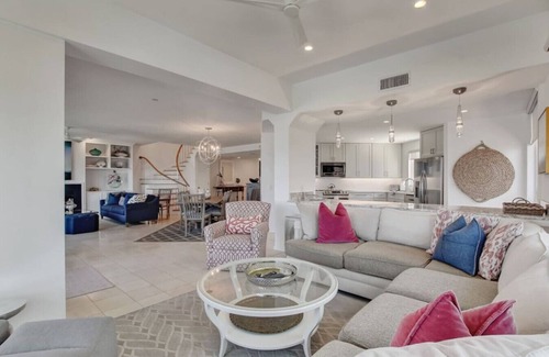 Fernandina Beach Condominio | Ático frente al mar, vista panorámica, en Amelia Island Plantatio