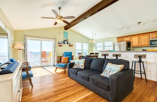Bermuda Beach Casa | Panoramic View Beachfront Home - Easy Beach Access, Outside Shower, Dog Friendly