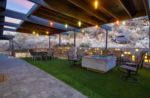 Turquoise Hills Casa | Panoramic Views Private Pool Patio Lounge w Firepit Royal Palm by AvantStay