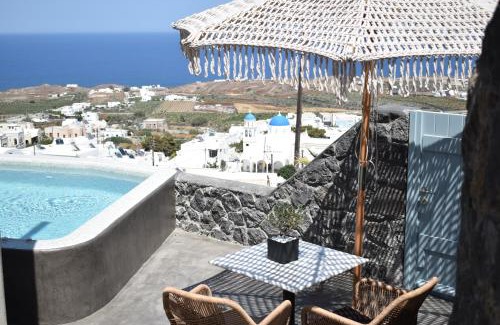 Vourvoulos Apartamento | Panthea Suite Santorini - Private pool
