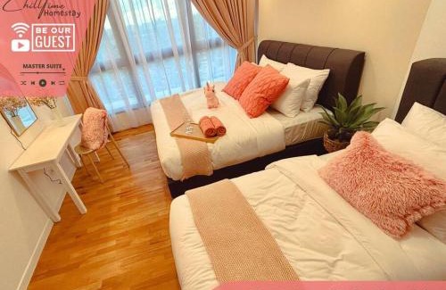 Taman Bukit Mewah Apartamento | Paradigm Mall JohorBahru- Hyatt Palace-Netflix by ChillTime Homestay
