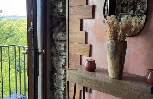 Ricco del Golfo di Spezia Casa | Paradise for two, swimming pool, stones, above the Cinque Terre