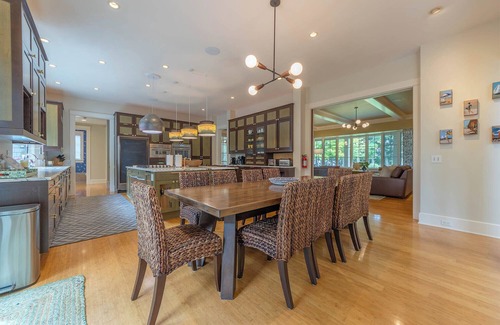 Saugatuck Casa | Paradise Found - Luxury Vacation - pool, lake access, putting green, basketball court, game room