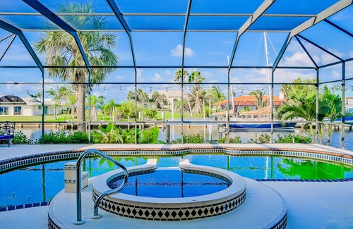 Edgewater Casa | Paradise Palms | House in Port Charlotte with water views, pool & pool spa