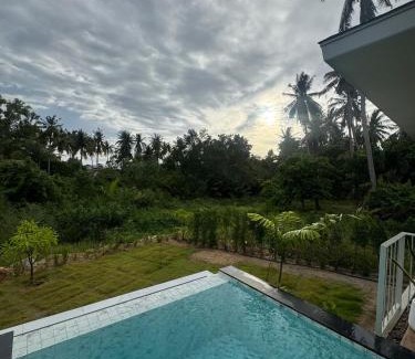 Thong Sala Villa | Paradise Villa - 2BR - Private Pool - Peaceful Garden - 4K SmartTV