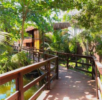 Arraial d'Ajuda Hotel | Parador 7 Bangalô, Praia do Parracho, 1,0 km da Rua Mucugê