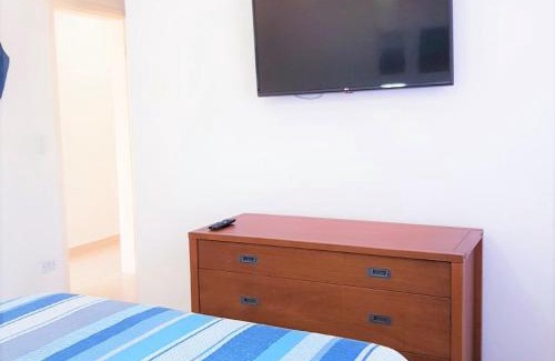 Jardim Centenario Apartamento | Paraiso no Guarujá Enseada - Piscina - Ar Condicionado - WIFI - Garagem