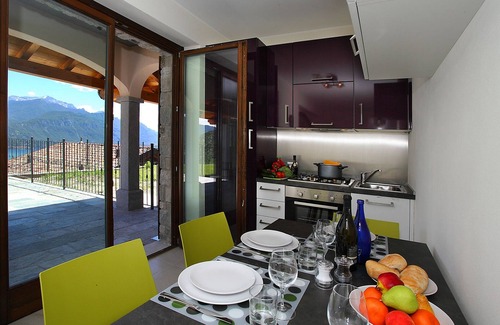 Menaggio Apartamento | Parco dei Cervi Terrazzo