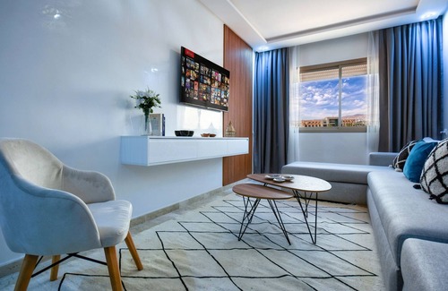 Haut Founty Apartamento | Apartamento-Apartamento-Baño para personas con movilidad reducida-Vista a la ...