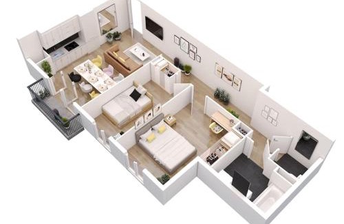 Les Perroquets Apartamento | Paris & DisneyLand - 2min From Train Station - Free Private Parking
