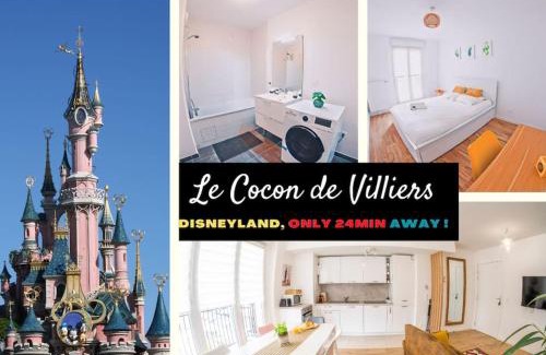 Les Perroquets Apartamento | Paris & DisneyLand - 2min From Train Station - Free Private Parking