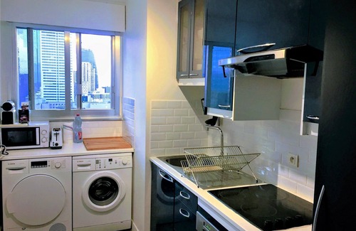 Gambetta Apartamento | Paris La Défense 2 habitaciones 52m² balcón (Metro 1 / RER A / Parking gratuito)