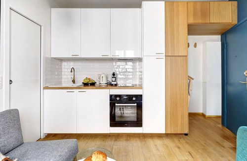 Enfants-Rouges Apartamento | Paris Studio Le Marais Charm