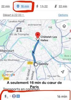 Gentilly Apartamento | Paris Sud-porte de Gentilly mignon T2 250 m de Paris