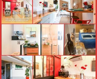 Pantin Apartamento | Paris-Zénith-bienvenue-terrasse-Netflix
