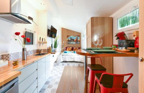 Pantin Apartamento | Paris-Zénith-bienvenue-terrasse-Netflix