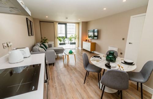 Hull Old Town Apartamento | Vista al Parque-De Lujo-Baño Privado-2 Bedroom-Apartamento