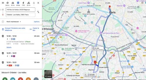 Bagneux Apartamento | Parking et accès à pied RER B et métro ligne 4