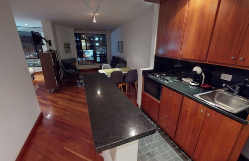 Chico Reservado Apartamento | Parque 93-Tolouse 1 BR-Green -406