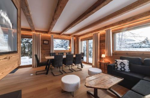 Le Planellet Chalet De Esquí | Pas de l’Ourson - Megève - Chalet with Sauna