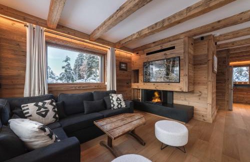 Le Planellet Chalet De Esquí | Pas de l’Ourson - Megève - Chalet with Sauna