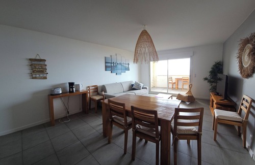 Lacanau-Ocean Apartamento | T3 65m2 + Terraza 15m2. VISTA AL MAR, 6 personas, WIFI gratuito, Parking incluido, N ° 2