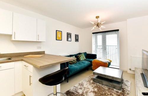 Whitchurch Apartamento | Pass the Keys Sleek 1 Bed Apartment w Parking
