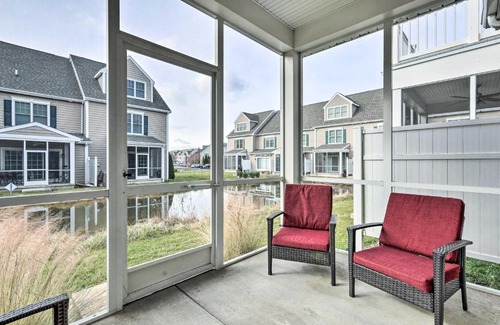 Rehoboth Beach Casa | Patio and Pool Access Rehoboth Beach Retreat