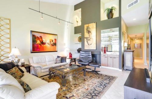 Palm Desert Apartamento | Patio and Resort Amenities Palm Desert Escape
