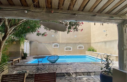 Bedarrides Casa | Patio house with pool