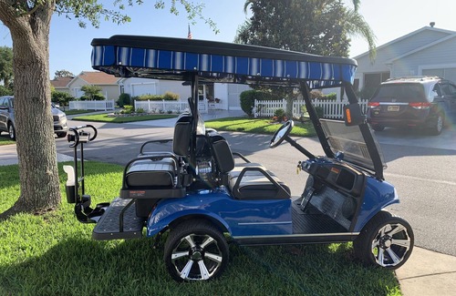 The Villages Casa | PATIO VILLA W 4 PERSON GOLF CART 1M TO BROWNWOOD SQ-NO XTRA GUEST FEES