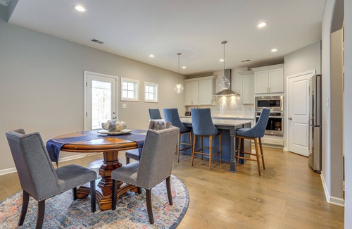 Newnan Casa | Patio w/ Fireplace: Spacious Sharpsburg Home!