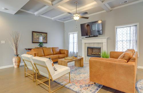 Sharpsburg Casa | Patio with Fireplace Spacious Sharpsburg Home!