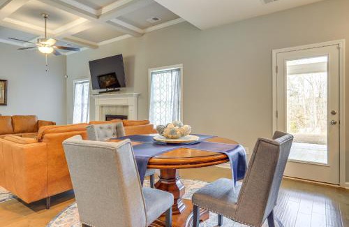 Sharpsburg Casa | Patio with Fireplace Spacious Sharpsburg Home!