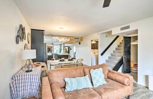 Litchfield Park Casa | Patio & Workspace: Litchfield Park Vacation Rental