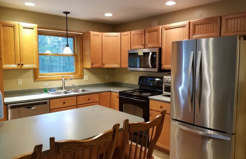 Wolfeboro Casa | Peaceful and spacious house. Snowmobile, XC Skiing just behind the house.