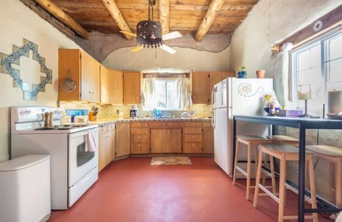 Corrales Casa | Peaceful artisan adobe with view of the Sandias