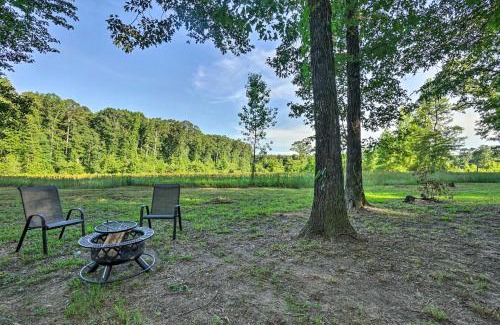Broken Bow Casa | Peaceful Broken Bow Cottage with Fire Pit!