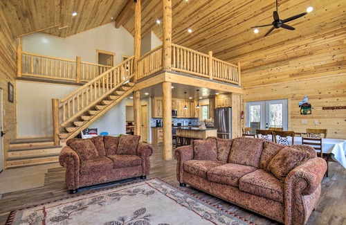 Island Park Cabina | Peaceful Cabin w/ Deck ~ 40 Mi to Yellowstone