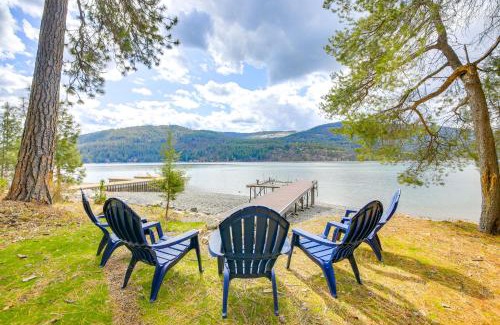 Sandpoint Casa | Peaceful Cabin with Dock on Lake Pend Oreille
