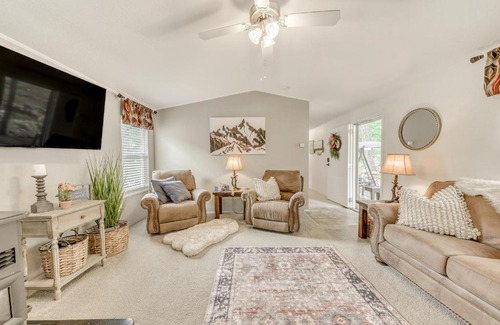 Cloudcroft Casa | Peaceful Cloudcroft Vacation Rental Walk to Shops