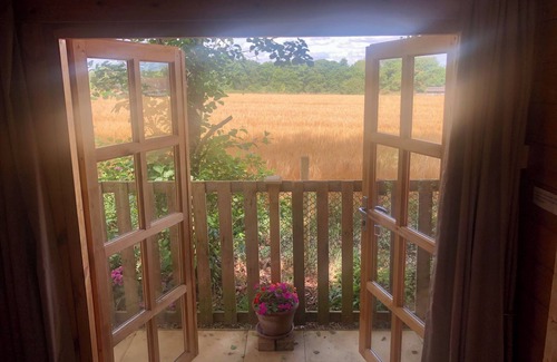 Surlingham Cabina | Peaceful, cosy log cabin, Norfolk Broads village