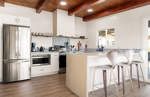 Yucca Valley Casa | Peaceful Desert View, In-Ground Salt Water Pool, Fire Pit