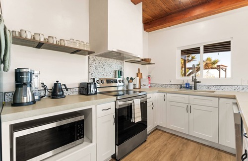 Yucca Valley Casa | Peaceful Desert View, In-Ground Salt Water Pool, Fire Pit