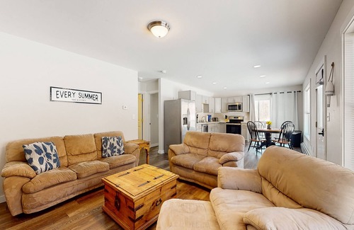Dedham Casa | Peaceful duplex with private deck, peaceful views, grill, & private W/D