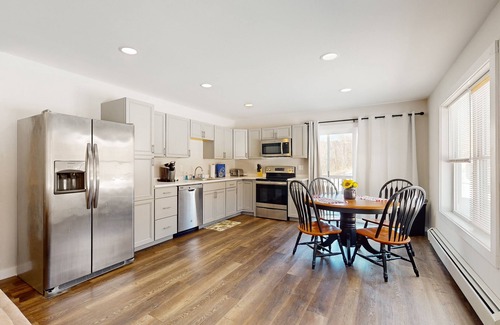 Dedham Casa | Peaceful duplex with private deck, peaceful views, grill, & private W/D