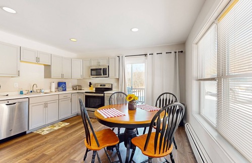 Dedham Casa | Peaceful duplex with private deck, peaceful views, grill, & private W/D