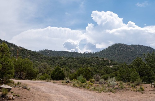 Santa Fe Casa | Peaceful escape on 4 acres w. trails, patio, fireplace, close to downtown